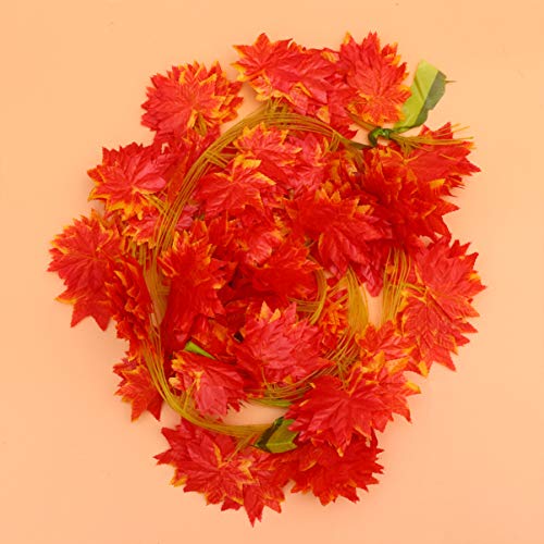 POPETPOP 30 Stuks Grote Blad Wijnstok Decor Planten Wijnstokken Nep Groen Slingers Muur Opknoping Decoratie Voor Huis… - Afbeelding 7