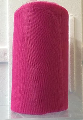 Rotolo tulle alto 15cm lungo 50mt Fucsia