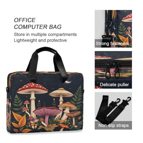 Maletín para portátil con diseño de hongos varias ALAZA miniatura 5