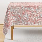 Protection parfaite : les nappes sont très adaptées pour la protection et les tables de salle à manger décoratives, de sorte que votre table et vos meubles sont protégés contre les rayures, les taches, etc., mais aussi pour donner à votre table un aspect neuf.