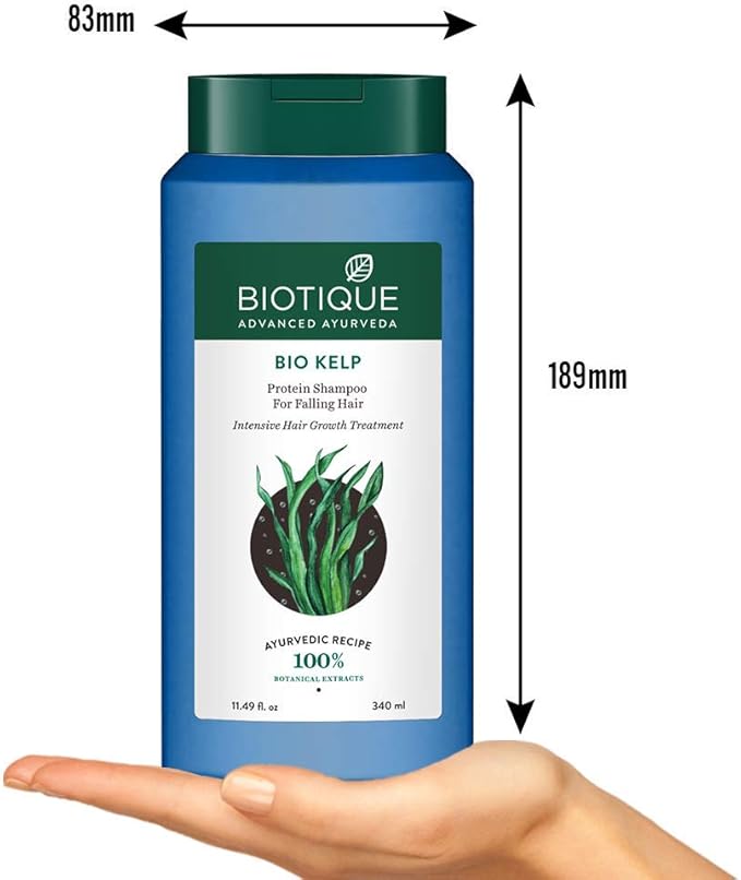 Biotique Bio Kelp Fresh Growth Protein Shampoo, 400ml