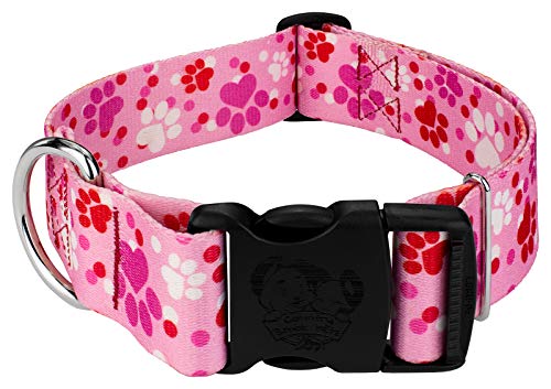 Country Brook Petz - Deluxe Puppy Love Dog Collar - Affection Collection With 4 Designs You'll Adore (1 1/2 Inch, Extra Large) #TOP5