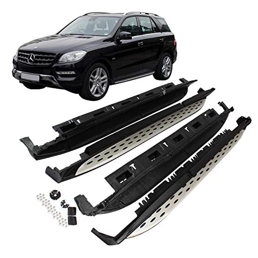 Set Alu Trittbretter Schweller für ML M GLE Klasse W166 Bj. 2011->> Neuteil