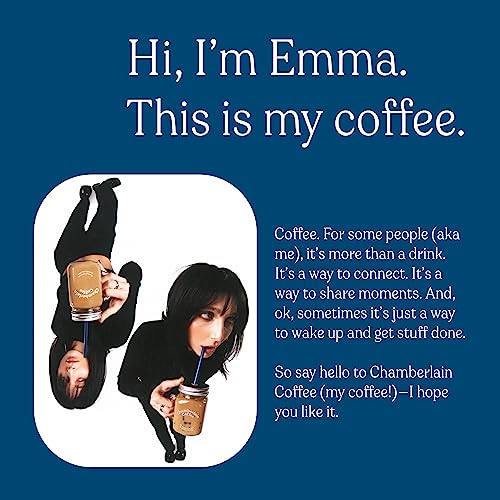 Chamberlain Coffee Social Dog Blend, Full Bodied Organic Coffee With Complex Yet Smooth Notes Of Milk Chocolate, Roasted Peanuts, Brown Sugar, Graham Cracker, Fresh Ground 12Oz #TOP5