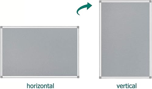 Vista 16 de Tablón de anuncios, tablero de corcho, tablero de anuncios de pared, 36 x 24 pulgadas, tablero de fotos, tablero de fotos, tablero de pines, marco