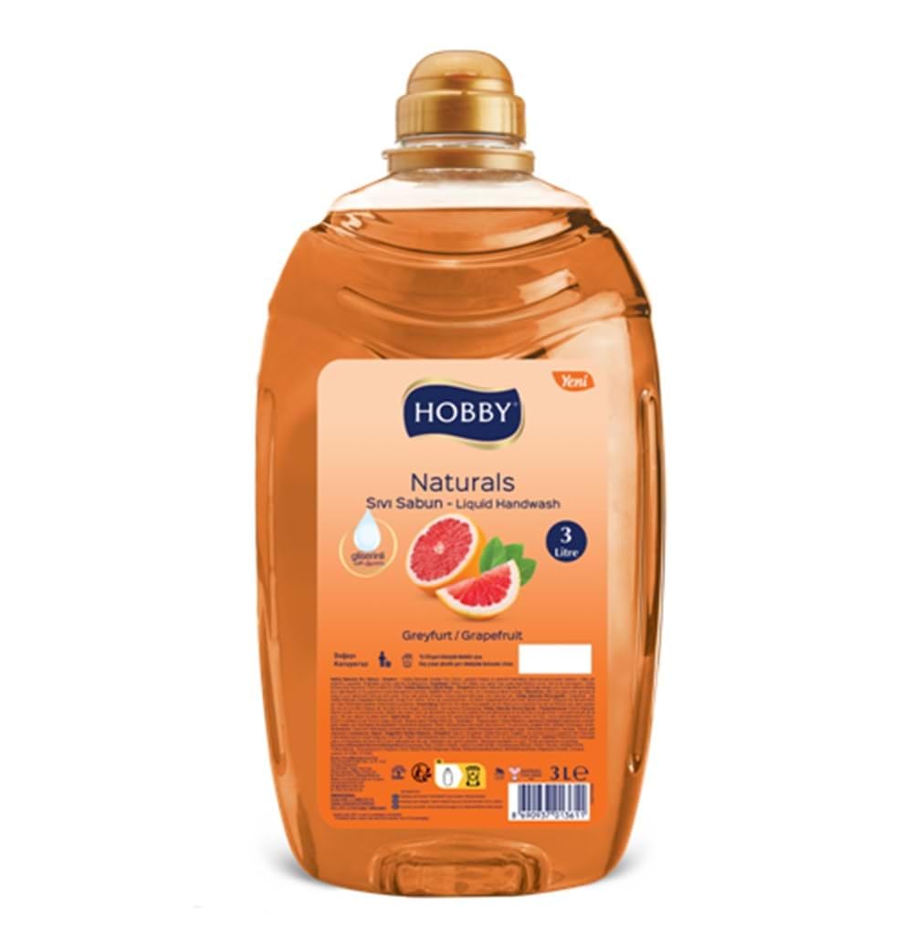 Hobby Sıvı Sabun Naturel Greyfurt 3000 Ml