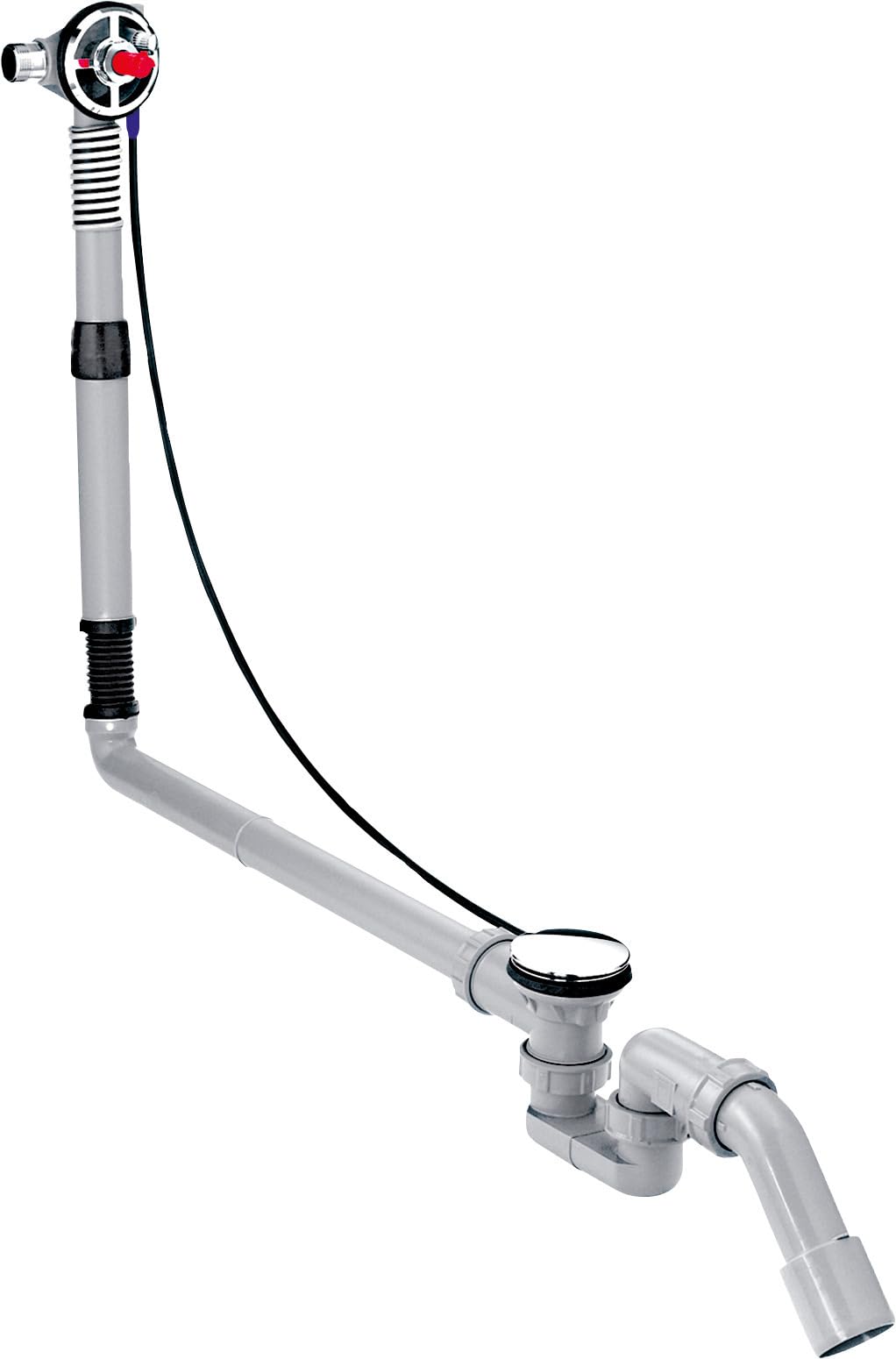 Hansgrohe 58116180 Zestaw Odpływowy, Szary, ‎10,2 x 67,3 x 57 cm; 1,1 kg