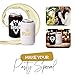 Bride and Groom Can Coolers, Set of 2 - White and Black Beer Coolies, Cute Wedding, Engagement, or Bridal Shower Gifts