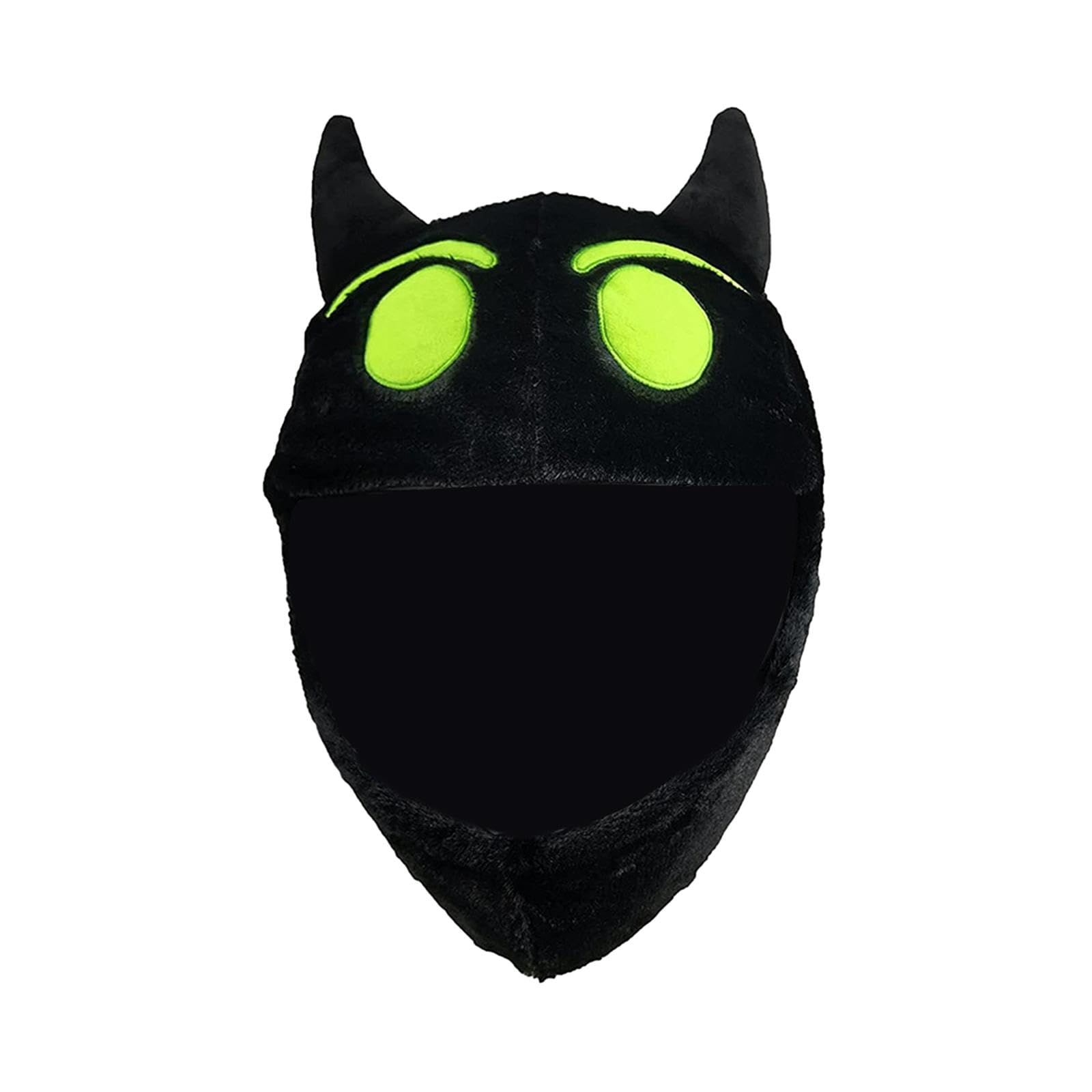 Copricasco da Copricasco in peluche Decorazione carina Facile da installare Regali in stile accattivante Aumentano il divertimento di guida, Verde