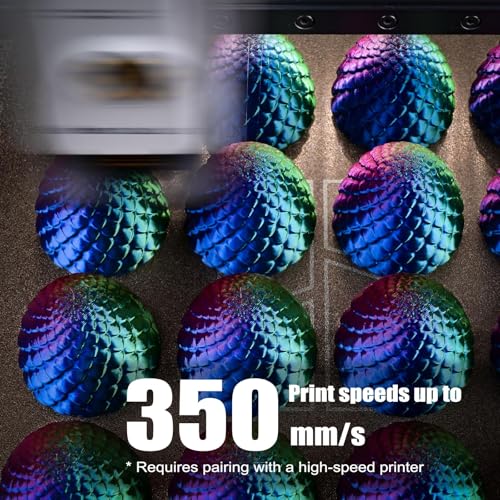 Image of OVV3D 3D Printer Filament, Tricolor PLA Filament 1.75mm Silk Rainbow Filament Blue Red Green, 3D Printing Accessories PLA Filament Multicolorfor Most FDM 3D Printers, 2.2lbs