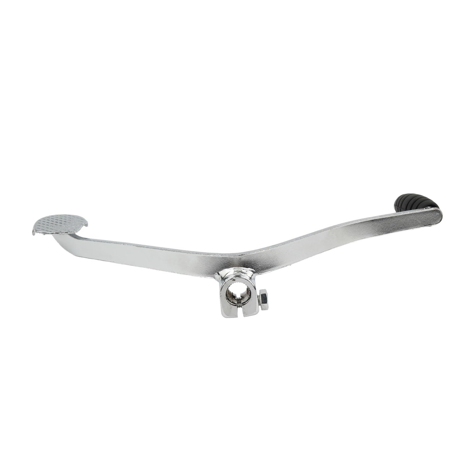Xvasdgaer Silver Universal Modification Part For Ya&Maha Motorcycles, 27Mm Two-Way Derailleur Lever, Ybr125, Ybr, Yb, Yp, 125, Yb125z