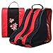 Jualyue Roller Skate Bag Thickened Oxford Roller Skating Storage Bag for Adults Kids Red Personal Sport Equipment