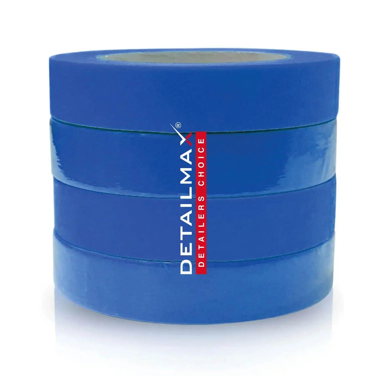 DETAILMAX Color Masking Tape 50 Meters in Length 24mm Width Pack of 4 Easy Tear Tape Best for Car Detailing, Carpenter, Labelling, Painting and leaves no residue after a peel (Blue) (B0DG57GL34) Amazon Price History, Amazon Price Tracker