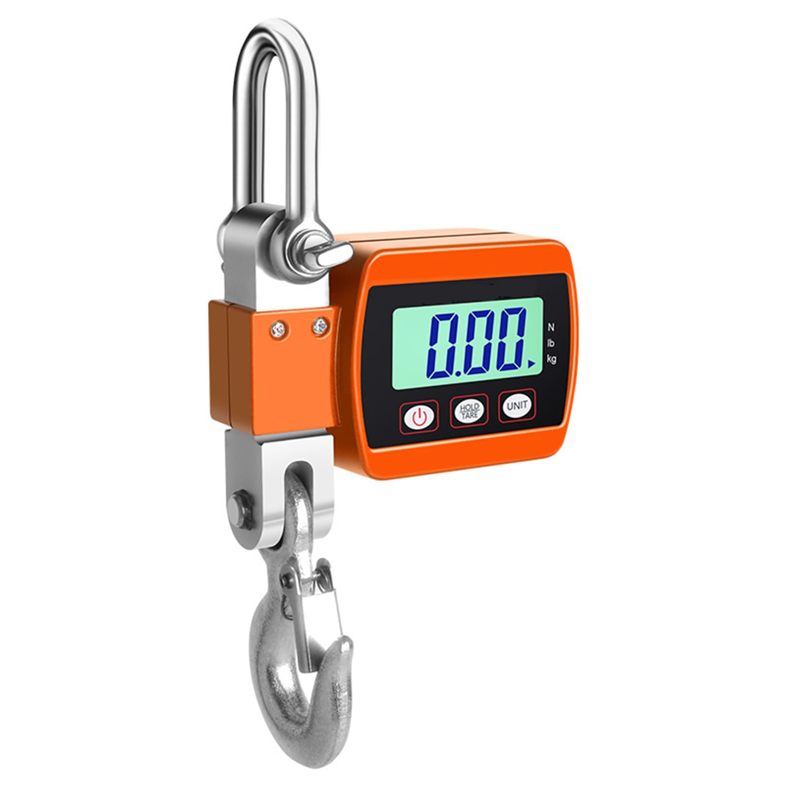 500kg Hanging Scale, Industrial Heavy Duty Crane Scale, Cordless Digital Display Electronic Crane Scale, Kg Ib N, For Construction, Site, Hunting, Market, Fishing