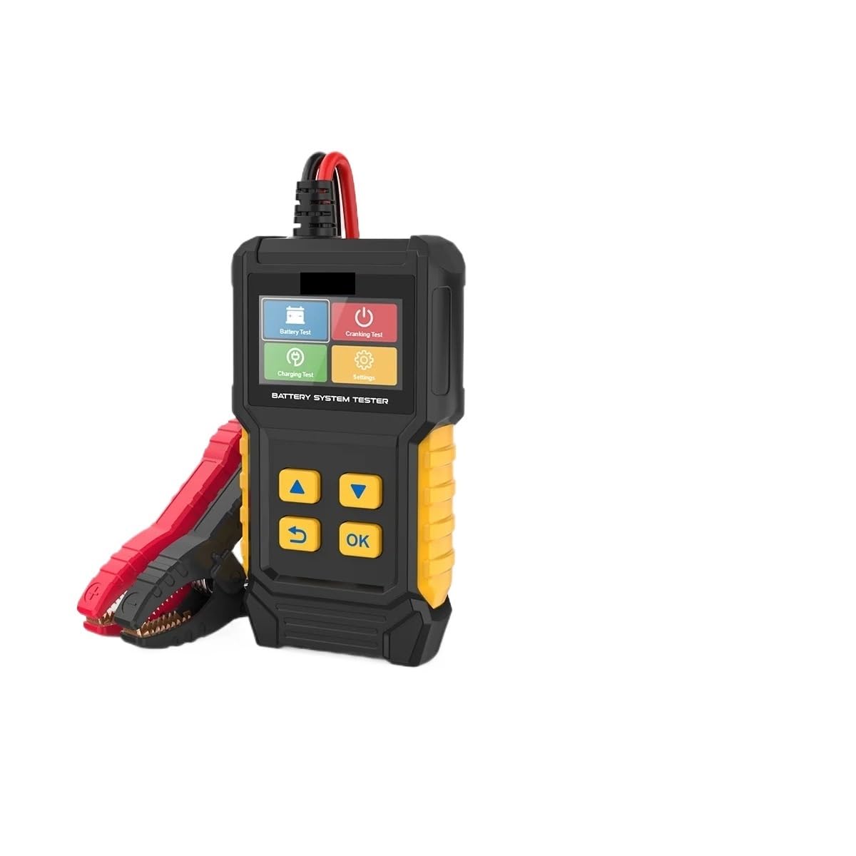 Tester baterii, Tester akumulatora samochodowego BT360 12 V Test diagnostyczny Cyfrowy tester Rozruch pojazdu Ładowanie Skaner Analizator Narzędzie