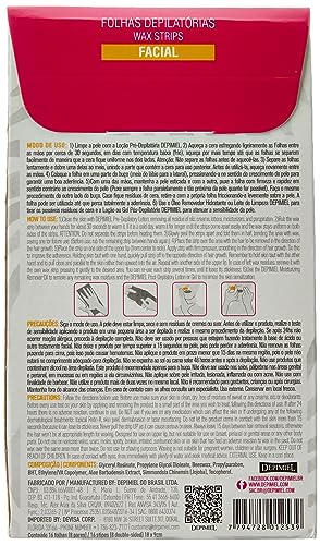 Folha Pronta Facial 16 folhas