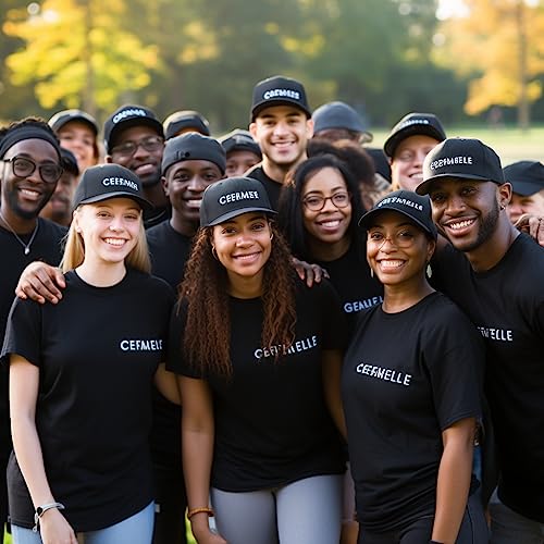 Image of NOBONDO 12 Pack Unisex Baseball Caps - Bulk Wholesale Blank Plain Adjustable Hats for Men & Women