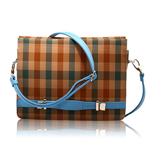 Sac de messager en tissu léger pour dames parfait pour le bureau et les sorties en ville