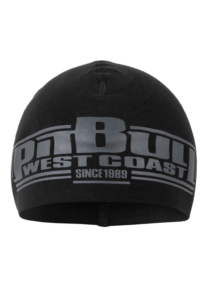 Bonnet Homme PITBULL Classic Boxing - Hiver, Sport, Tricoté, Confortable, Visière Plate Ajustable