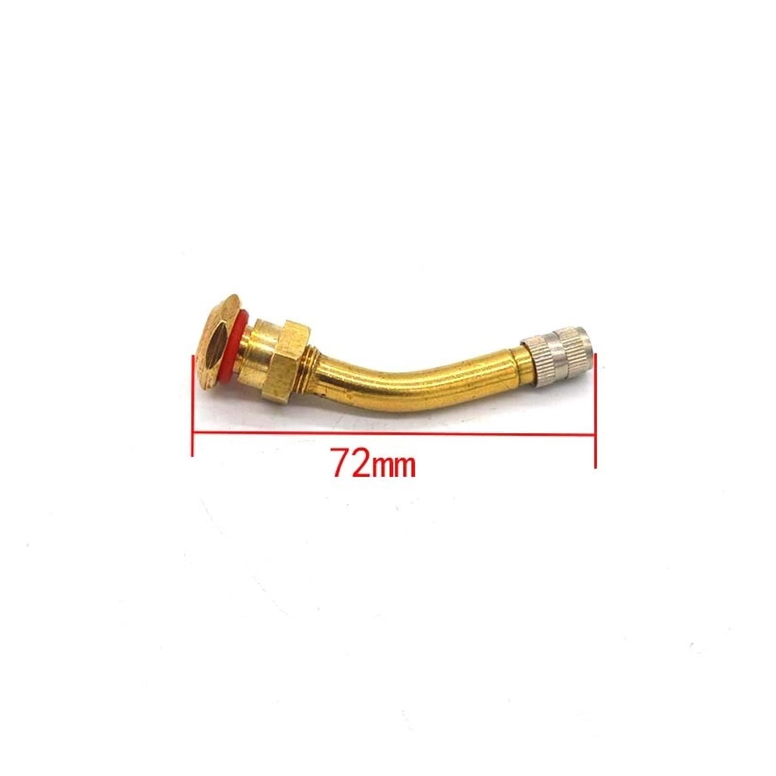 Válvula de Aire for neumáticos de latón V3-20-5 (20 Unidades) for Extender neumáticos de automóviles, Camiones y Motocicletas, y for Reparar neumáticos con válvula de Cobre Puro.