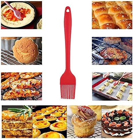 Cooking Tongs New 3Pcs/Set Silicone Barbecue Tools Set Professional Food Tongs Silicone Basting Brush BBQ Tools Outdoors