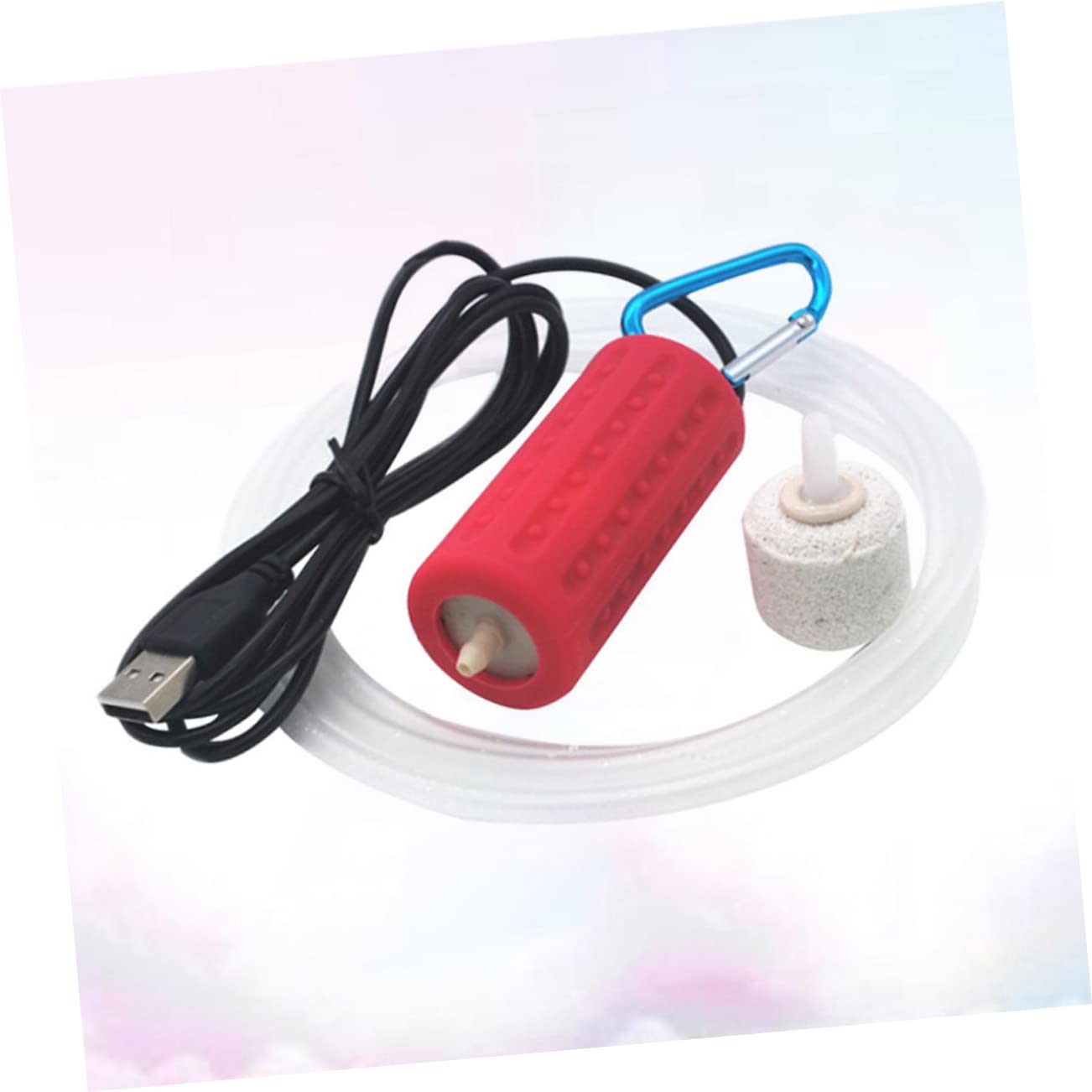 Mipcase 3stücke USB Aquarienluftpumpe Ultra-leise Kompakte Sauerstoffpumpe Für Kleine Und Mittlere Fischbecken Vielseitig Einsetzbar Energiesparend Für Aquarien Und Hydroponik