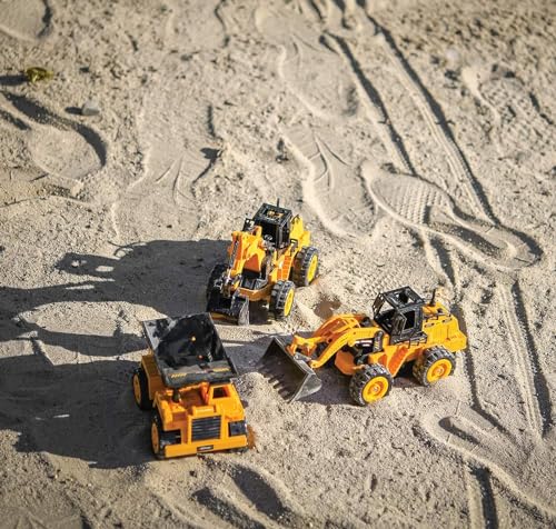 Top Race 5 Channel Fully Functional Rc Excavator Remote Control Construction Vehicles Kids Size Designed for Small Hands - Rc Construction Vehicles (Excavator) - Thumbnail 4