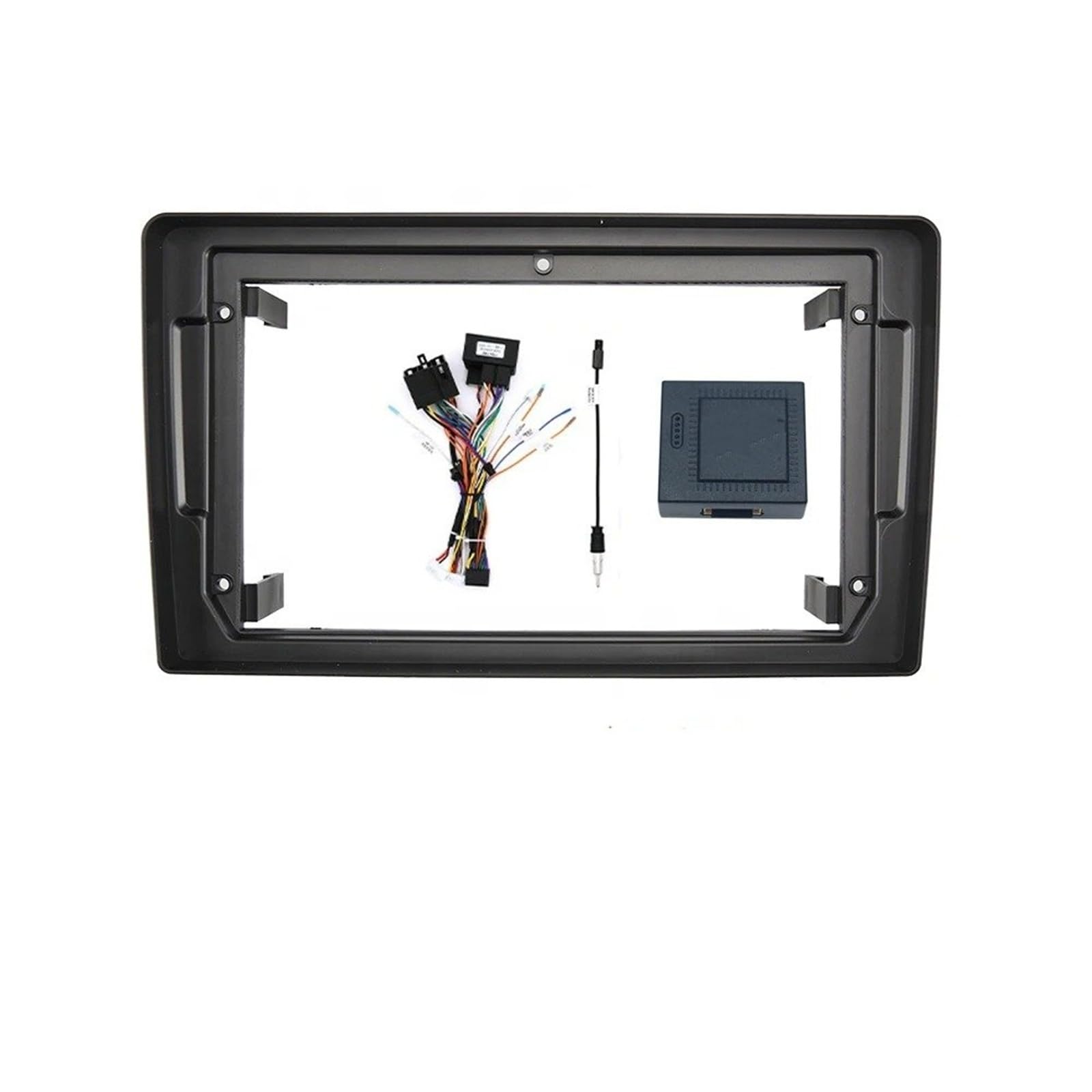 Kit Instalación Marco Radio Coche Unidad Central De Radio Coche 2 DIN 9 Pulgadas, Panel Salpicadero Estéreo, Marco Montaje Tablero, Kit Molduras Accesorios, Cara para A3