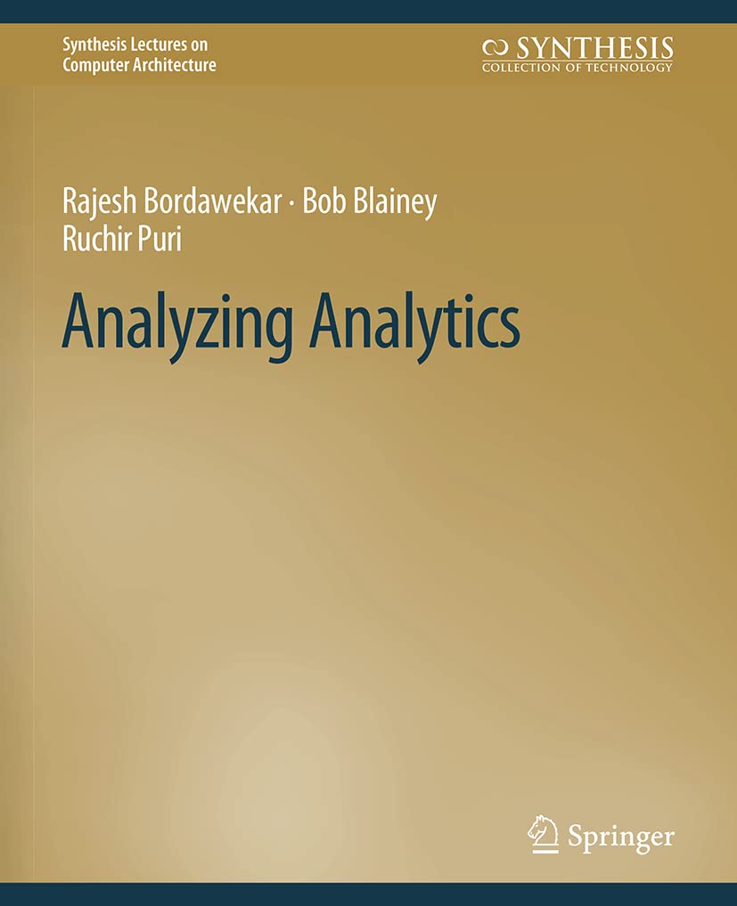 Analyzing Analytics (Synthesis Lectures on Computer Architecture)
