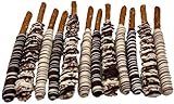 US Sweets Dark Lover Pretzel Set – Pretzel Sticks Dipped in Dark Chocolate, White Chocolate & Caramel | Gourmet Candy Treat | Delicious Gift | Handmade in Small Batches | Guaranteed to Arrive Fresh