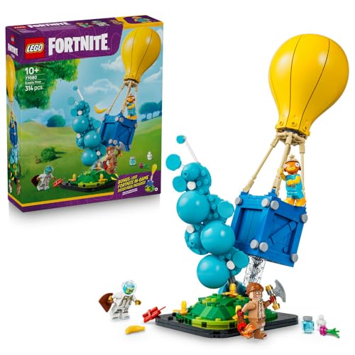 LEGO Fortnite Supply Drop Toy - Fishstick Leviathan & Ginger Gunner Minifigures plus Accessories incl. Slurp Juice - Gaming Decor - Gift for 10+ Year Old Boys Girls & Fans - 77080