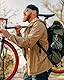 WUNZILO 2 Stück Fahrrad Modell Deko,Finger Fahrrad Spielzeug,Mini Finger Bike,Miniatur Mountainbike,Mini Bike(Grün + Gelb)