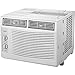 Amana 5,000 BTU 115V Window-Mounted Air Conditioner with Mechanical Controls, White