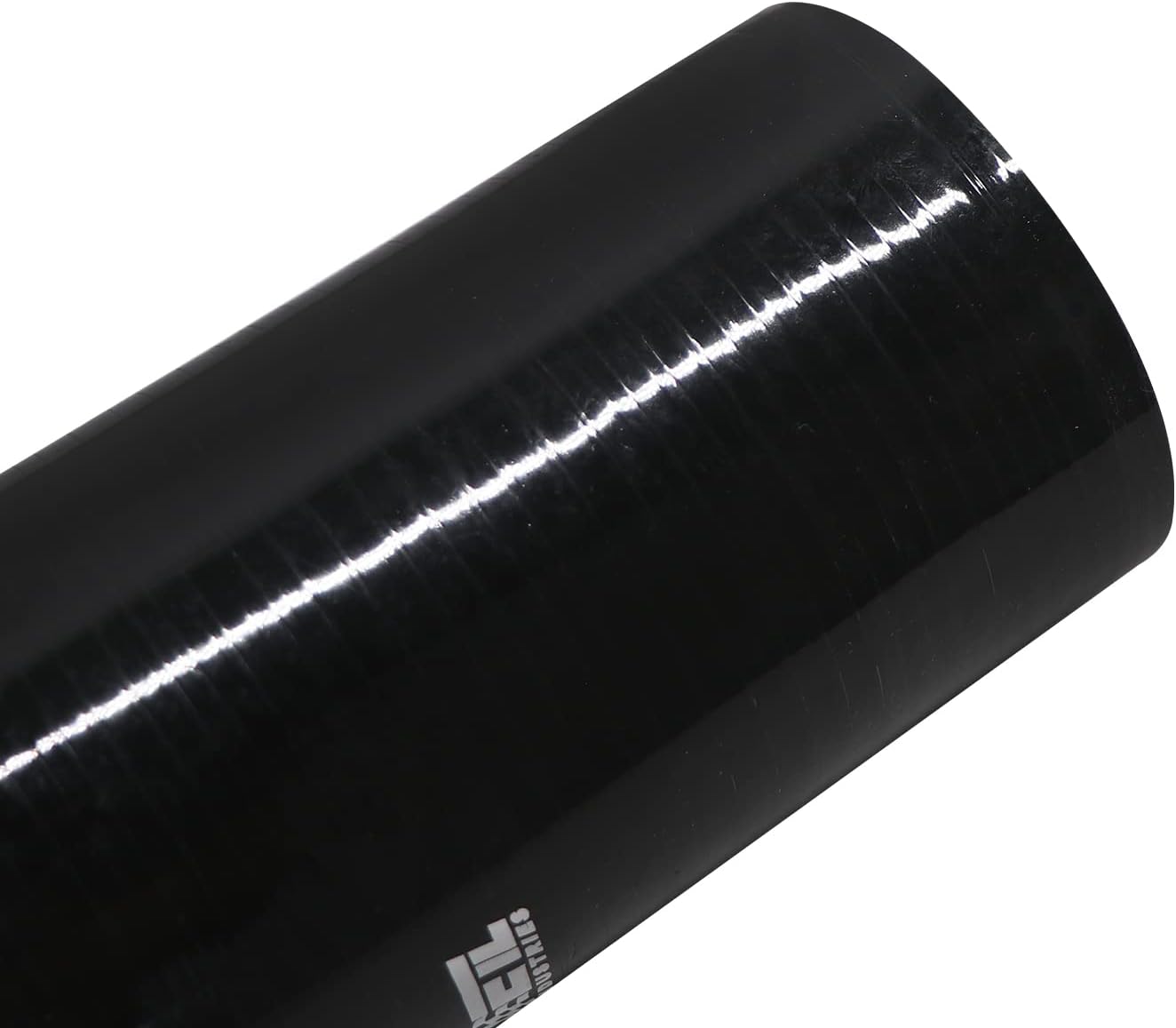 ID 3" to 4", Leg Length 8" (203mm) 90 Degree Reducer Silicone Hose, 4-Ply Reinforced Universal Silicone Radiator Elbow Coupler for Intake/Turbo/Intercooler Pipe