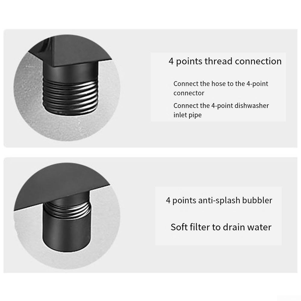 Dusch-Umstellventil-Ersatz, Kupfer-Winkelventil, ein Einlass, vier Ausgänge, 4-Punkt-Schnittstelle, Wasserverteilerventile (Silber)