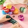 FASHEWELRY 1.59 oz Wool Roving for Needle Felting Kit 9 Colors Felting Wool Yarn Core Wool Felt Craft Kit for Adult Beginners Felted Crafts DIY Materials Hand Spinning Supplies #3