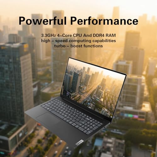 Image of Lenovo V15 Business Laptop | Intel Pentium N6000 4-Core | 15.6 inch FHD Anti-Glare(1920 x 1080) | 24GB DDR4 | 512GB PCIe SSD | WiFi-6 | Military Durable | Windows 11 Pro| Ethernet RJ-45
