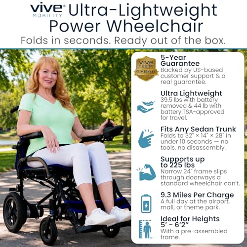 Electric Mobility Chair Compact Folding