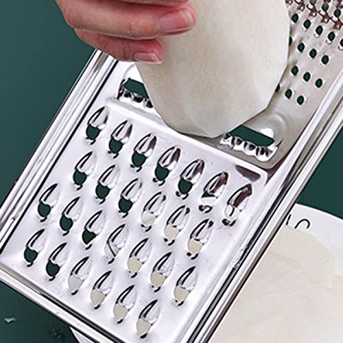 Mandolina para cortar vegetales con cuchillas de acero inoxidable miniatura 3
