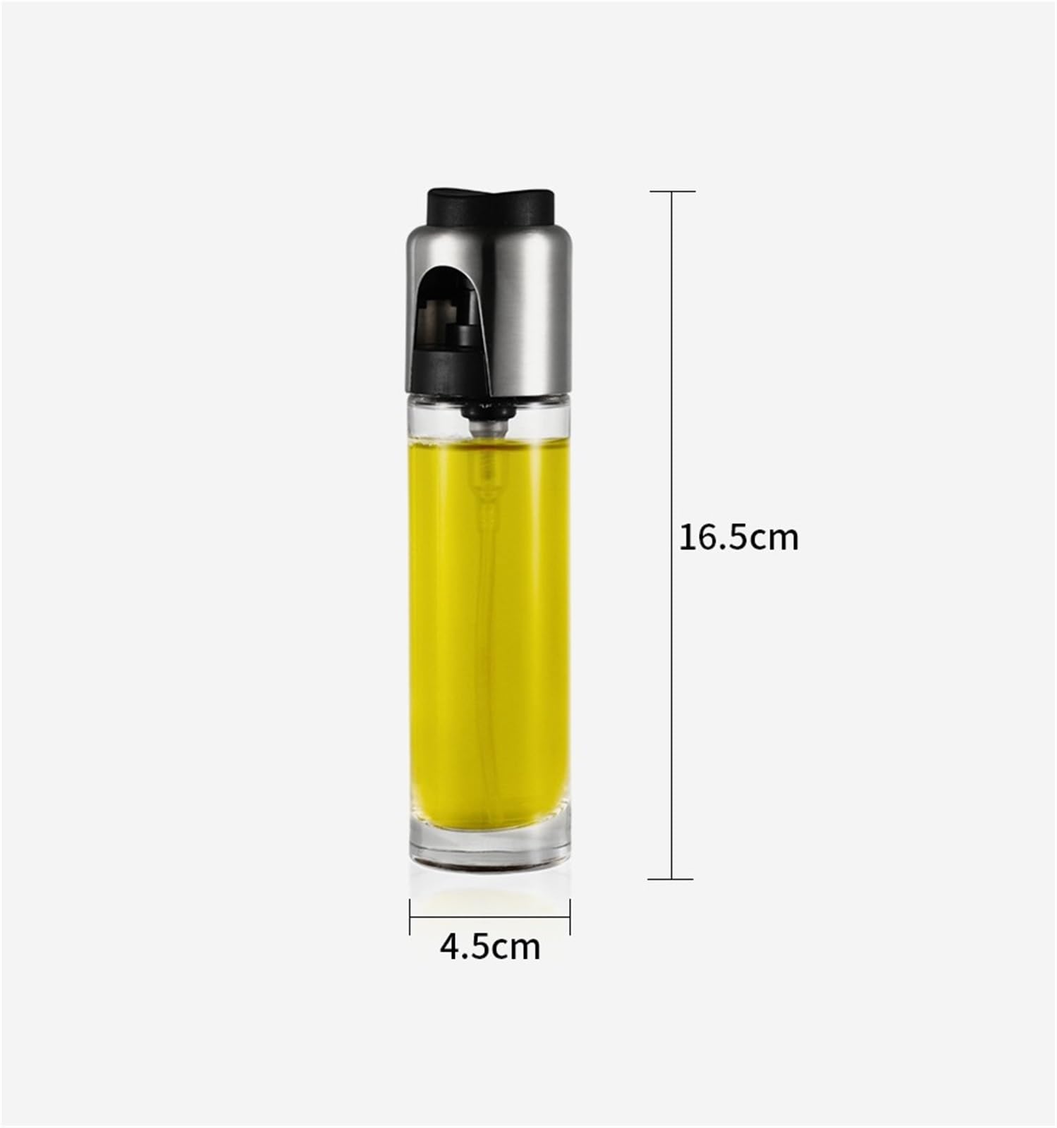 Ölsprüher Für Speiseöl 2 Stücke Glas Olivenöl Spray Flasche Geeignet For Grill Salat Braten Öl Grillen Küche