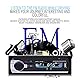 Autoradio Bluetooth, 4 x 60W FM-Radio, MP3-Player USB/SD/AUX Freisprecheinrichtung