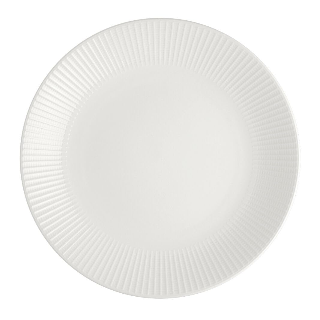 Steelite Willow Gourmet Coupe Plate 11inch / 28cm, Case of 6