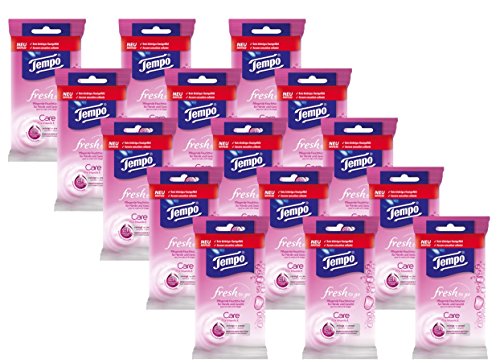 Preisvergleich Produktbild Tempo fresh to go Care, Riesenpackung, 15 Stück
