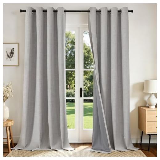 Joydeco Blackout Curtains 96 Inches Long
