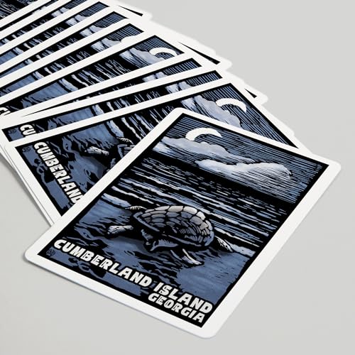 Baraja Póker Cumberland Island 52 cartas Tamaño Poker miniatura 5