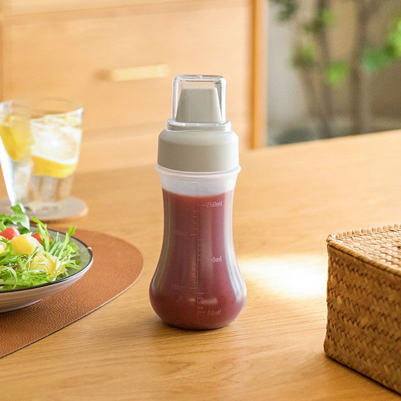 CYOFQD 5 Hole Squeeze Sauce Bottle Porous Condiment Dispenser for Even Flow, Ideal for Ketchup, Mustard, Mayonnaise and Dressings (Set of 2) 3