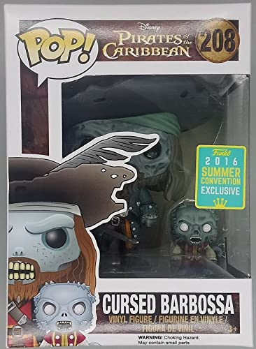 En Oferta Funko Pop Disney: 2016 Summer Convention Exclusive Pirates Of The Caribbean Ghost Barbossa Action Figure