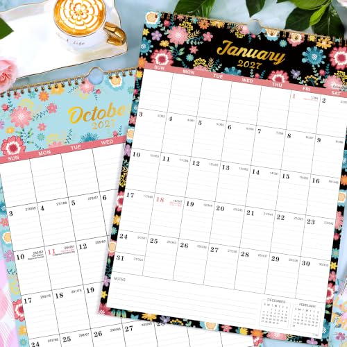 Image of 2027 Calendar - 2027 Wall Calendar, Jan. 2027 - Dec. 2027, 12 inch x 17 inch