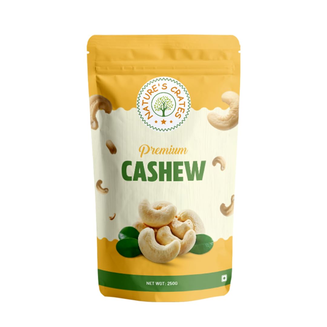 Nature’s Crates Cashews| Crunchy Cashew Nut|Kaju Nuts Dry Fruit | Nutritious & Delicious |Dry Fruit Cashew | Rich in Protein, Magnesium & Phosphorus,Crunchy Nuts (500 GM) (B0DCBWLNDB) Amazon Price History, Amazon Price Tracker