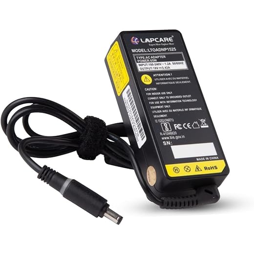 Lapcare 65W AC Adapter Laptop Charger